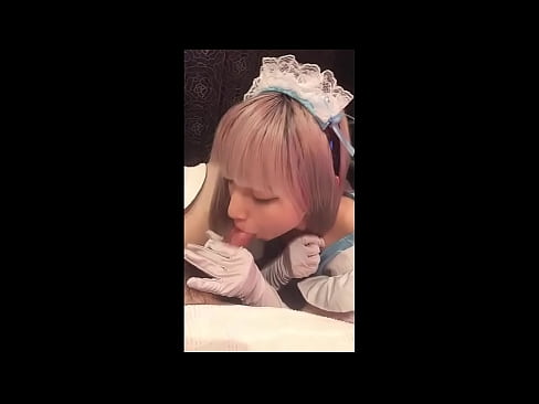 ❤️ Idol japonez [mayuka], kostum shërbyese franceze, pjesa 1, blowjob dhe kërcitje me locion ️ Super pornografi tek ne ❌